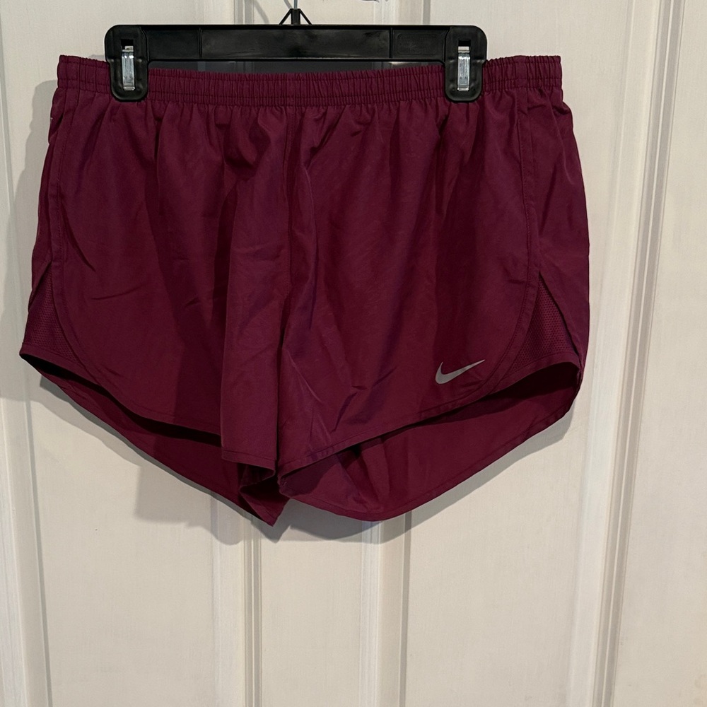 Nike Maroon Performance Training Shorts